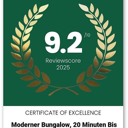 Moderner Bungalow, 20 Minuten Bis Hannover City, 24H Check-In Garbsen Exteriér fotografie